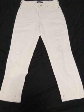Scotch & Soda Size 28 "High Five" High Rise Slim Tapered Jeans Cream White